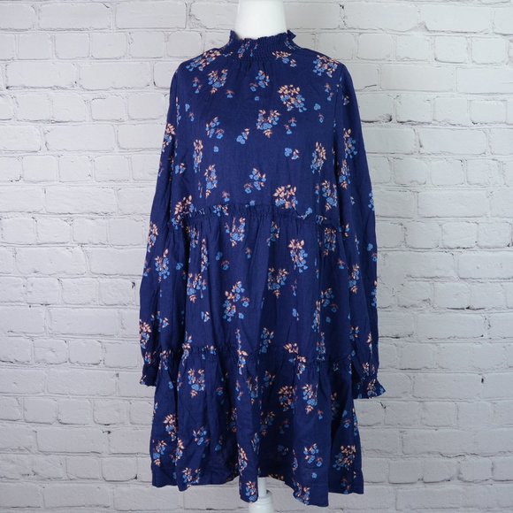 NWT FREE PEOPLE Linen Blend Petit Fours Dress… - Picture 2 of 10